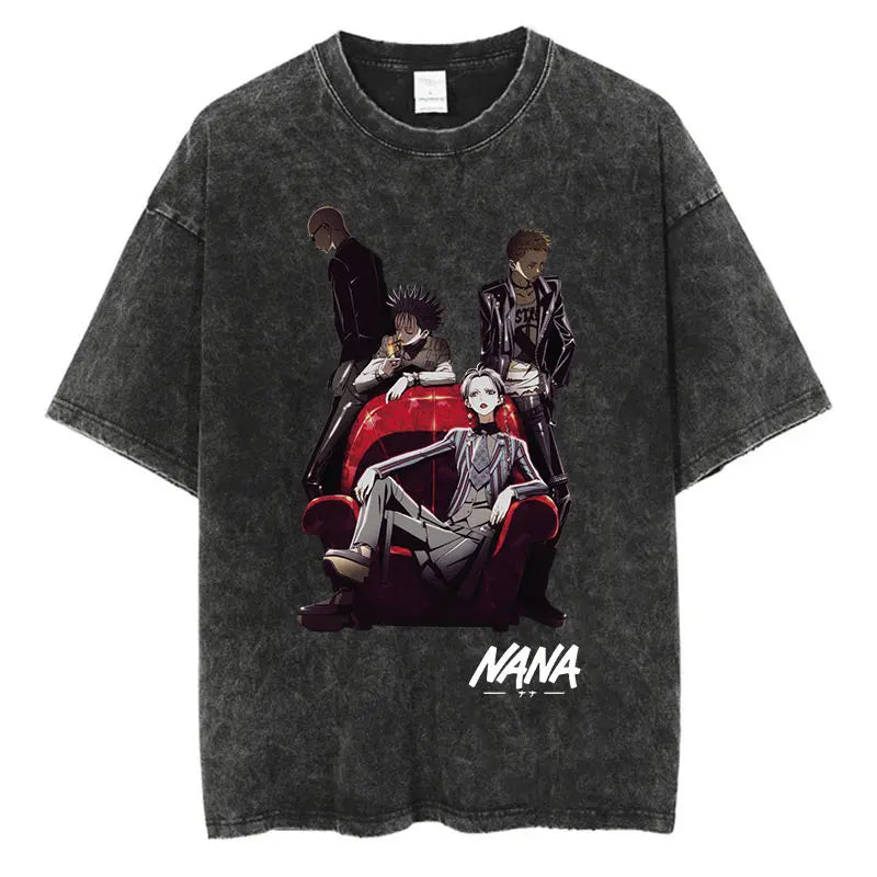 Vintage Anime Graphic T-Shirt | Harajuku Streetwear Summer Style