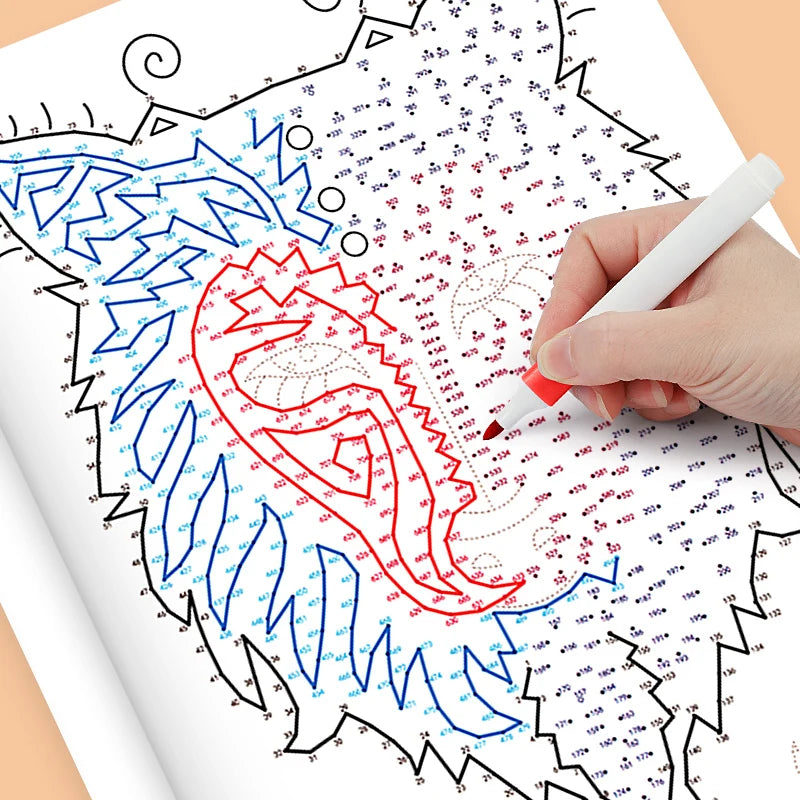 Extreme Dot To Dot Coloring Book | Fun Puzzle Activity for All Ages