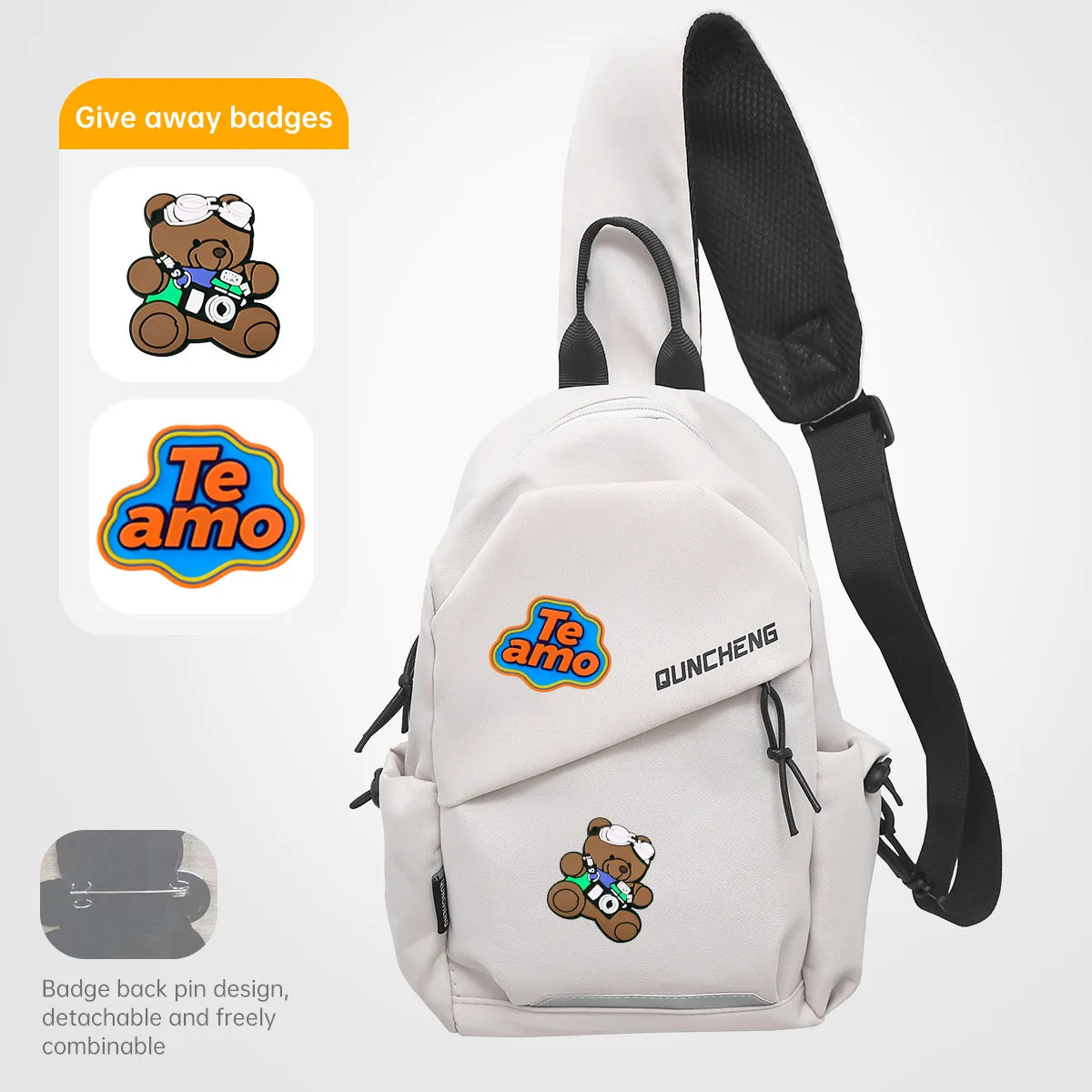 Versatile Crossbody Shoulder Bag for Outdoor Activities