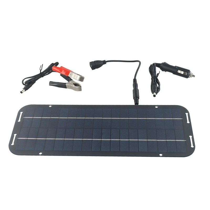 Portable Solar Power Bank | 4-in-1 Outdoor Charging Solution