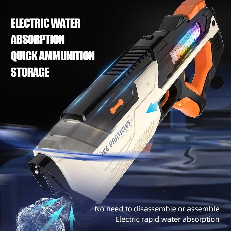 Full Electric Automatic Water Storage Gun | Fun Summer Toy