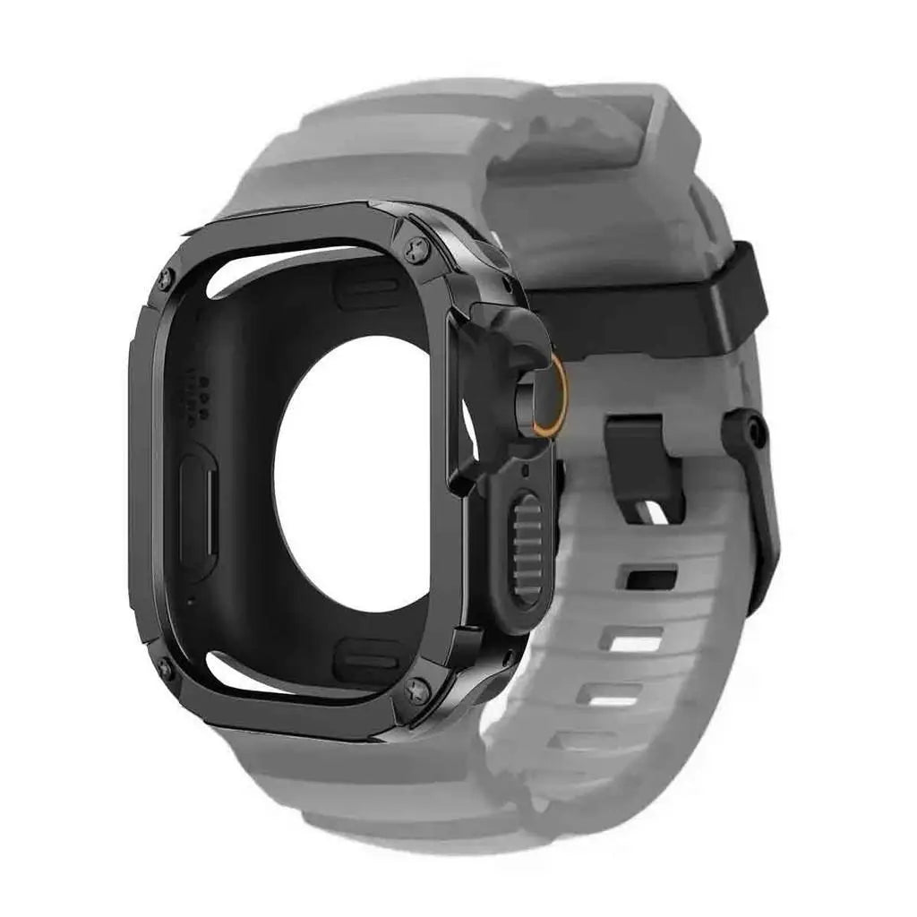 Waterproof Silicone Strap and Case for Smartwatches | Durable & Stylish