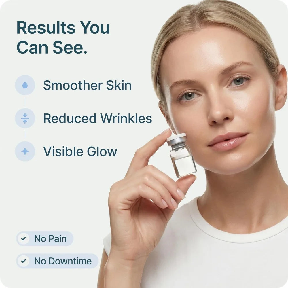 Korean Skin Care Set | Hydrating Hyaluronic Acid & Collagen Serum