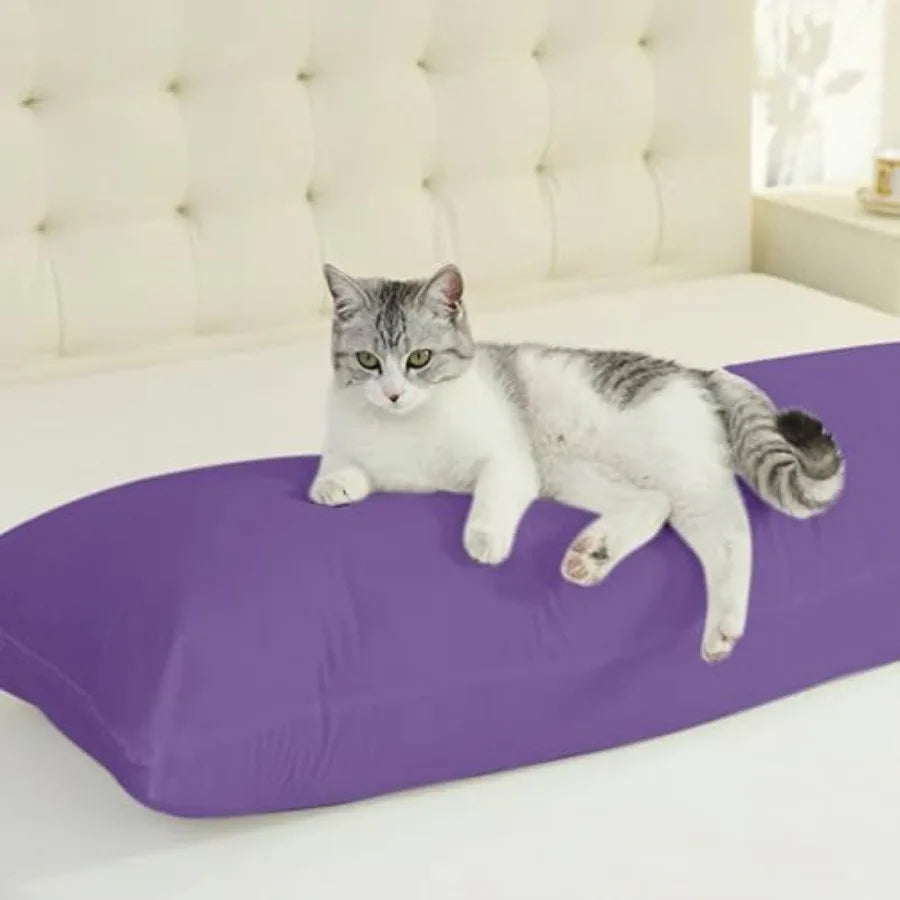 Cooling Cotton Body Pillow Insert | Soft Full Body Pillow for Comfort