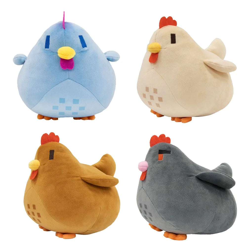 20cm Kawaii Chicken Plush Toy | Adorable Stardew Valley Stuffed Animal