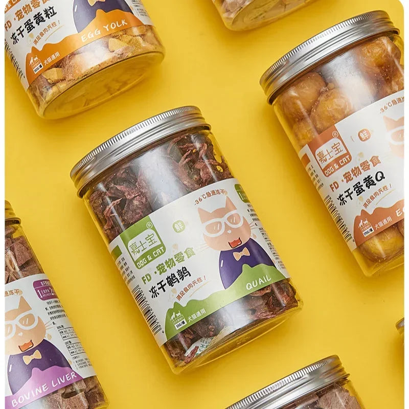 Freeze-Dried Pet Snacks | Premium Chicken, Duck & Beef Treats