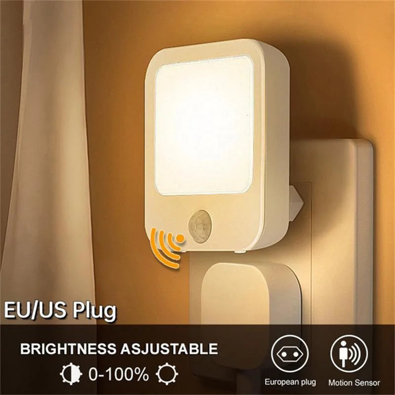 Dimmable Motion Sensor LED Night Light | Wireless & Portable