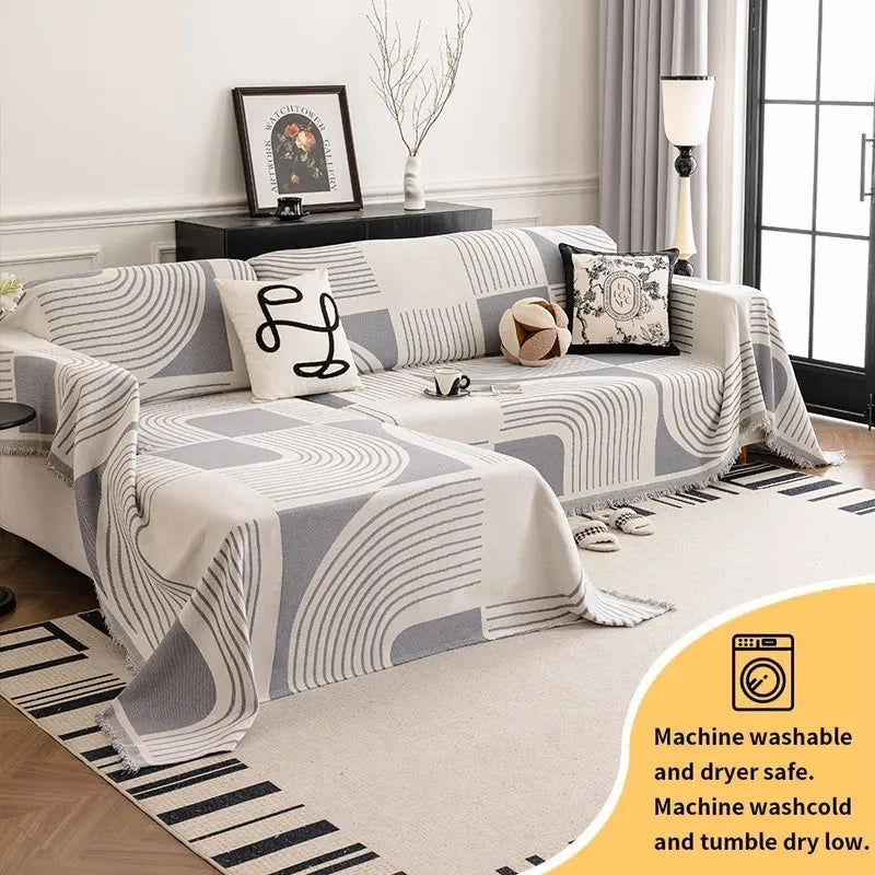 Universal Modern Sofa Cover Set | Chic & Comfortable Protection