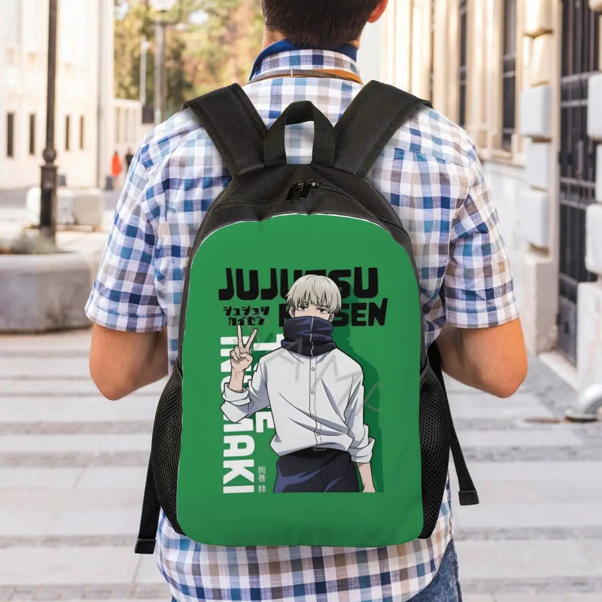 Stylish Unisex Backpack for School & Travel | Anime-Inspired