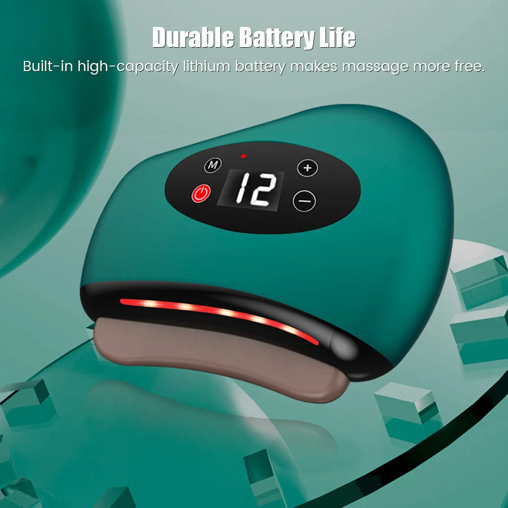 Electric Gua Sha Massager | Relaxing Facial & Body Therapy Tool
