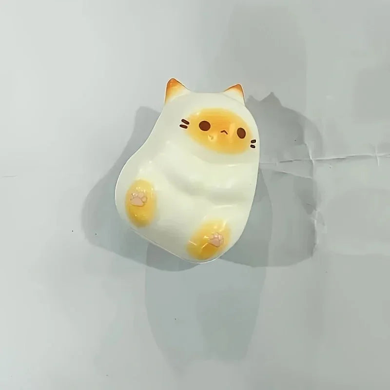 Soft Cartoon Cat Pop Fidget Toy | Stress Relief for All Ages