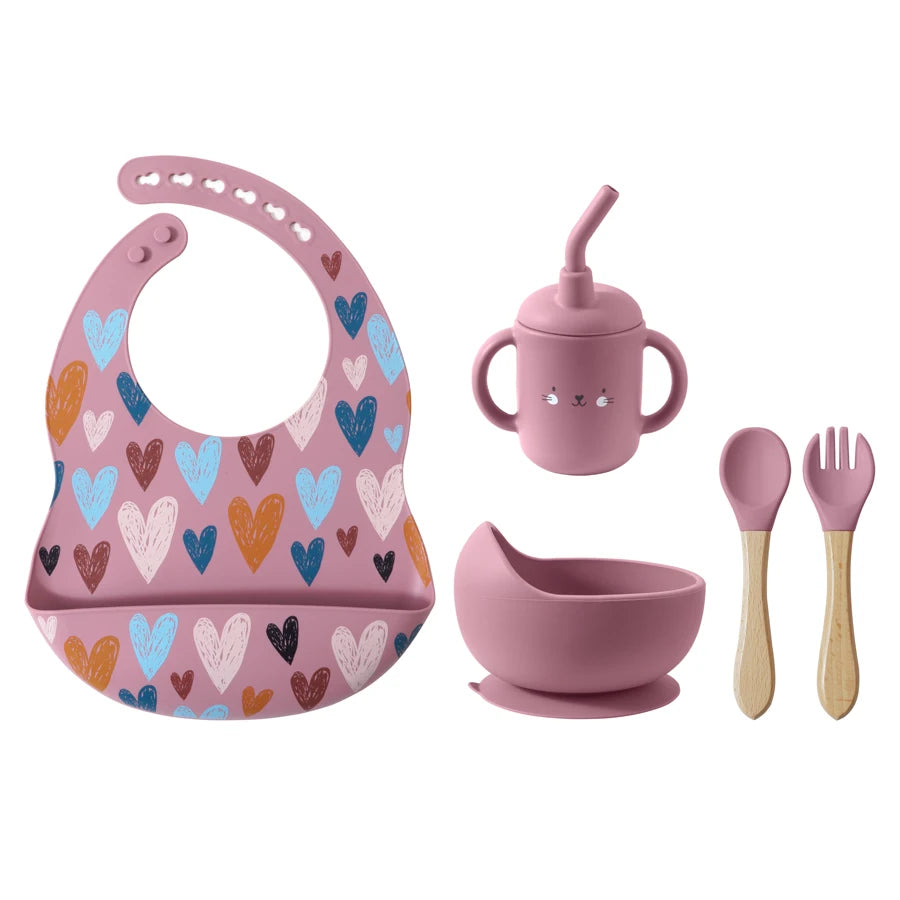 Silicone Baby Dinnerware Set | Safe & Fun Feeding Essentials