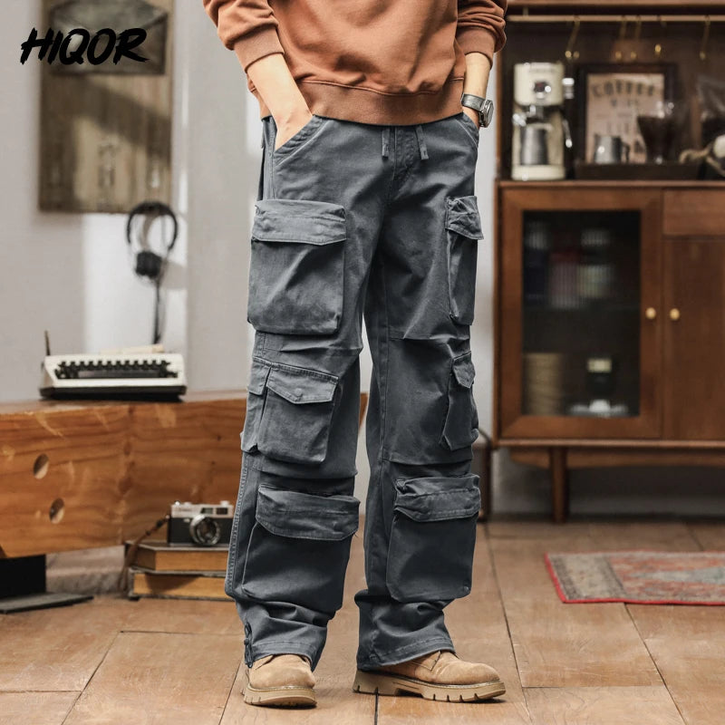 Versatile Men's Cargo Jogger Pants for Outdoor Adventures