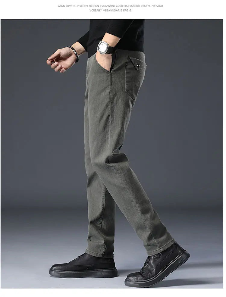 Versatile Baggy Suit Pants for Men | Casual Sports Trousers