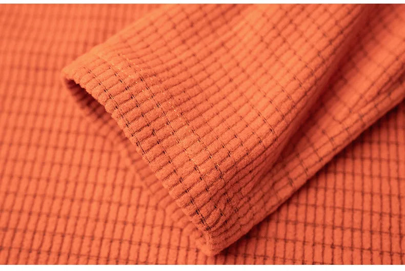Men's Tactical Grid Fleece Pullover | Comfortable Warm Layer