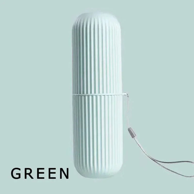 Portable Toothbrush and Toothpaste Holder Organizer for Travel
