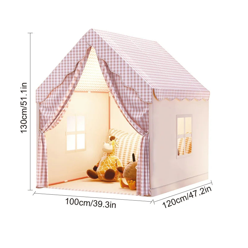 Children's Play Tent | Portable Princess Castle Playhouse for Kids