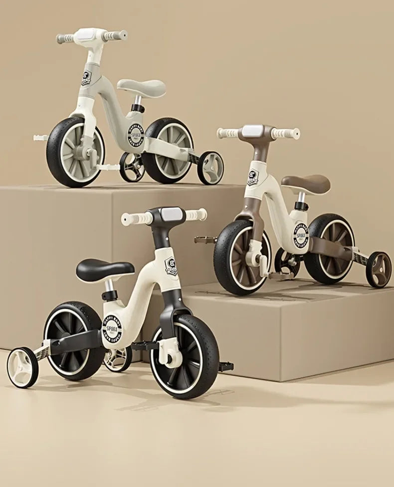 2-in-1 Children's Balance Bike with Music & Lighting | Fun Baby Walker