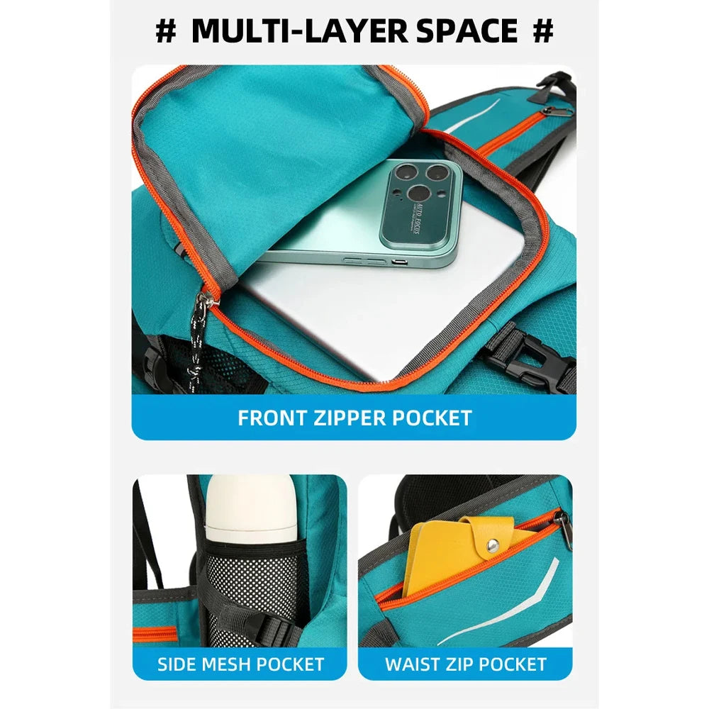 Lightweight Cycling Backpack for Hiking and Travel Adventures