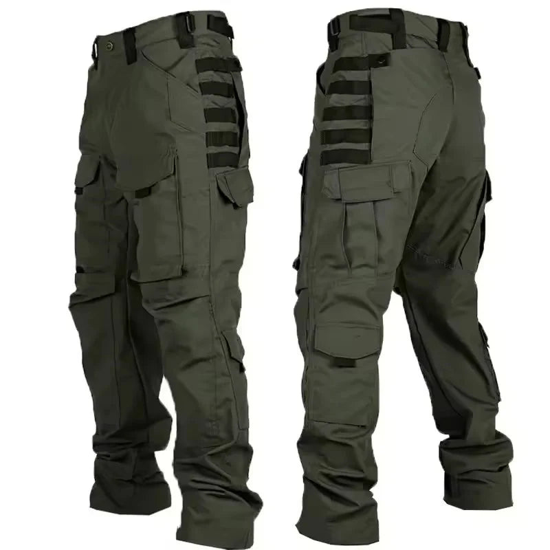 Men's Quick Dry Tactical Pants | Multi-Pocket Cargo Trousers