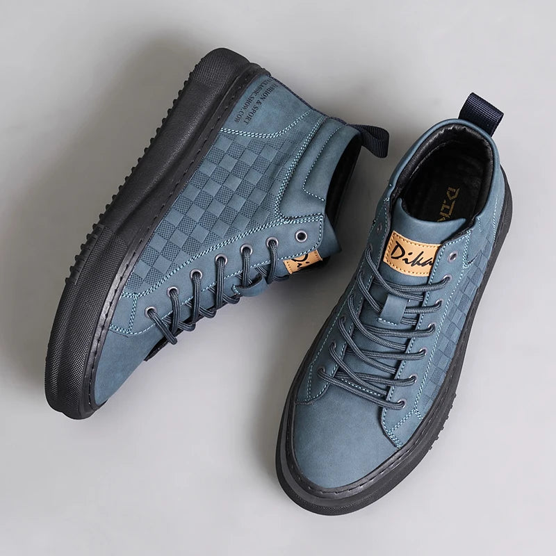 Men's Versatile Casual Sports Shoes | Retro Mid-Top Style