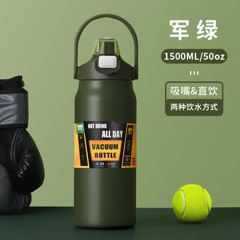 Vacuum Insulated Stainless Steel Water Bottle | BPA-Free Flask