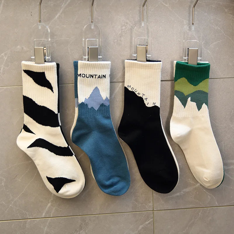 Asymmetrical Men’s Socks | Trendy Hip Hop Style for All