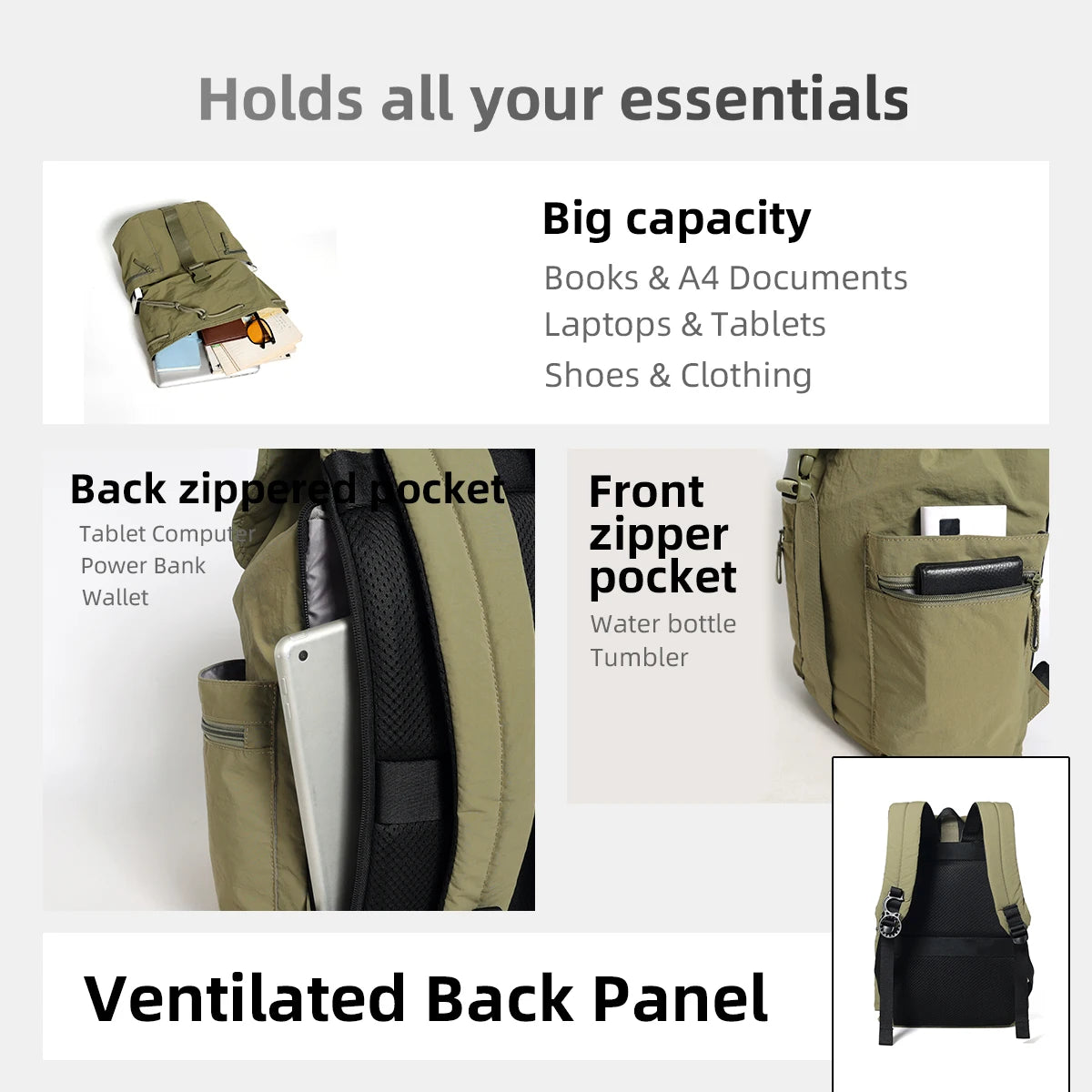 Stylish Lightweight Women's Backpack | Perfect Travel Companion