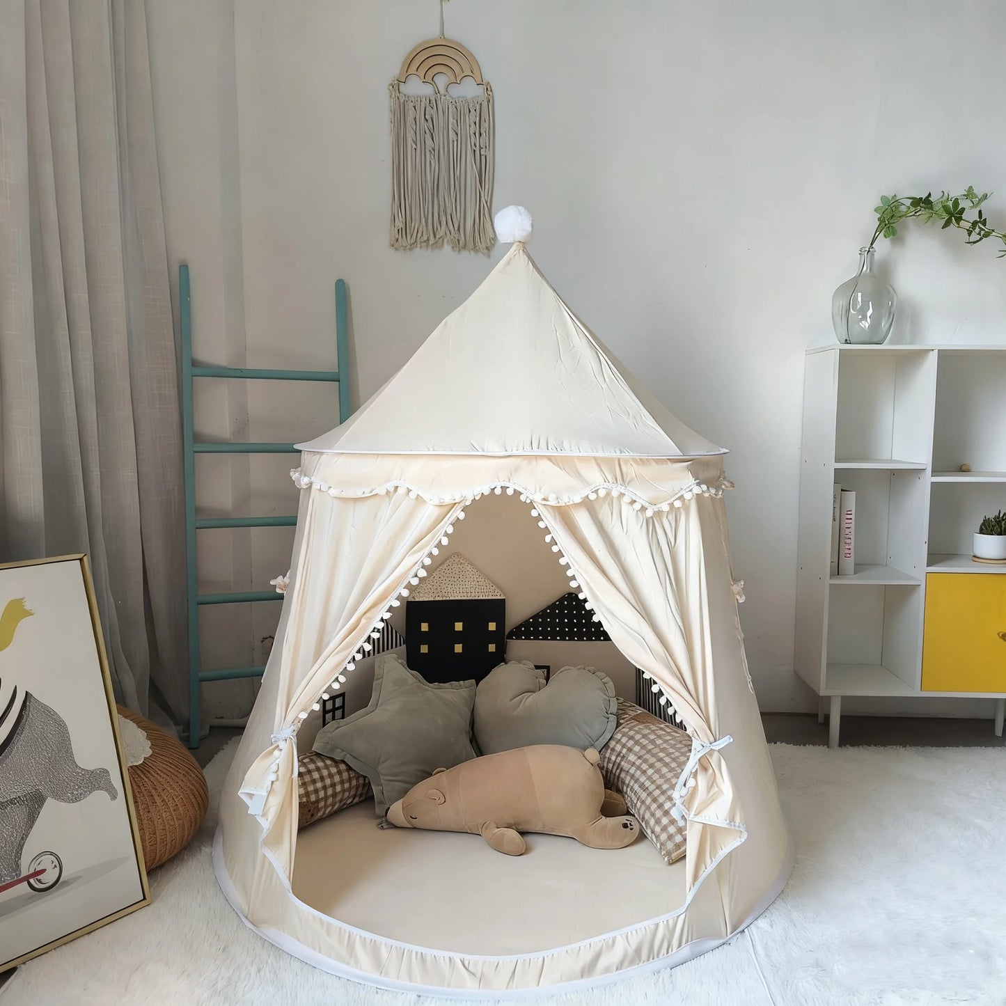 Large Folding Toy Tent for Kids | Perfect Playhouse Castle