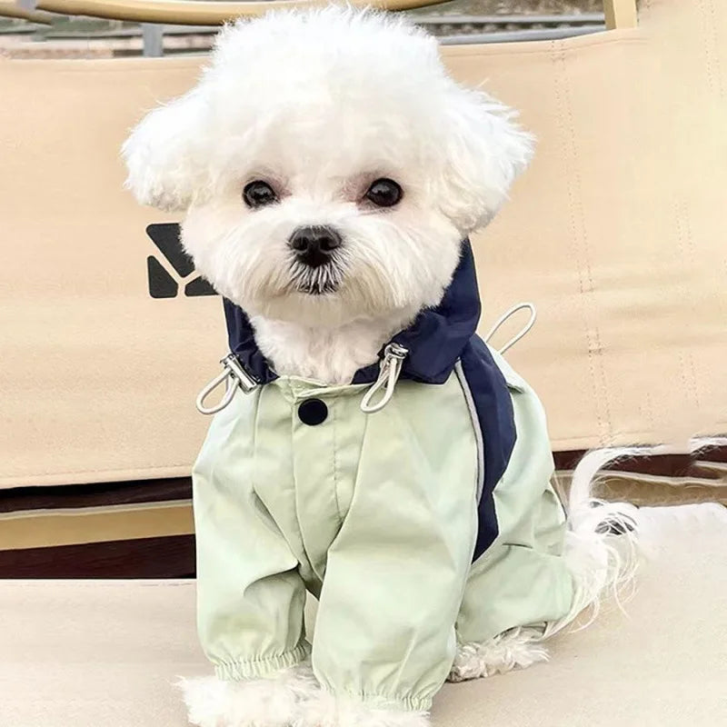 Waterproof Pet Raincoat for Dogs & Cats | Windproof Work Jacket