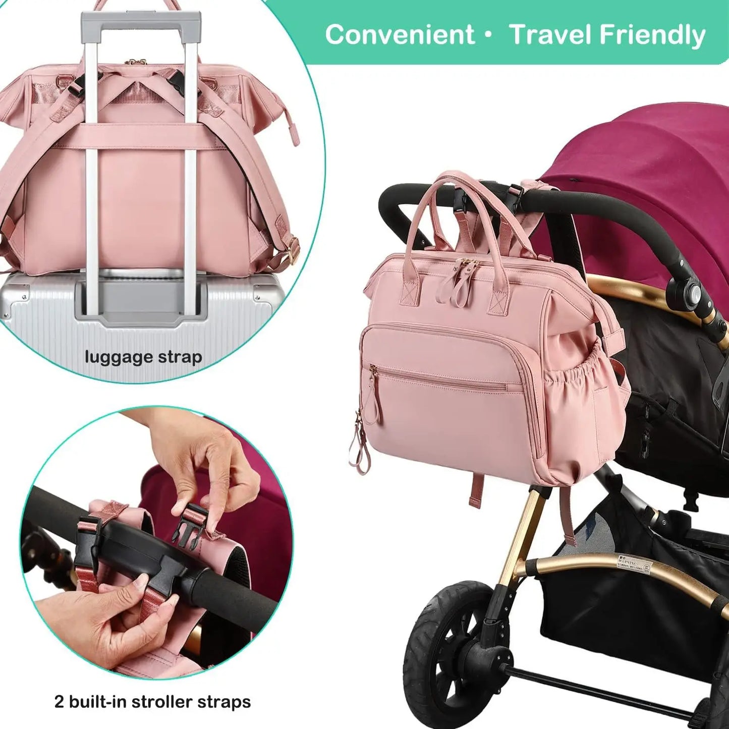 Versatile Waterproof Women Backpack | Large Capacity Shoulder Bag