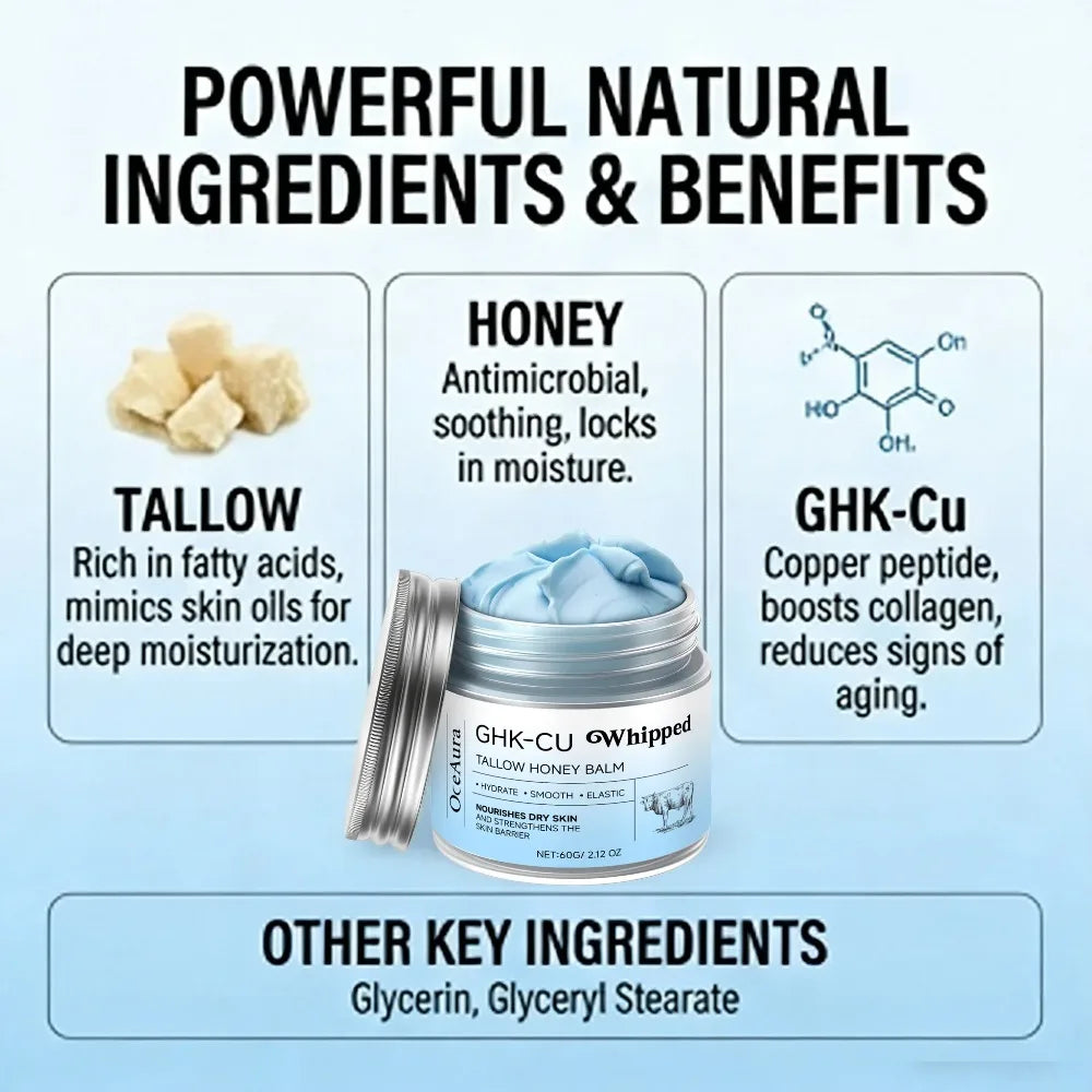 Hydrating Copper Peptides Blue Balm | Manuka Honey Moisturizer