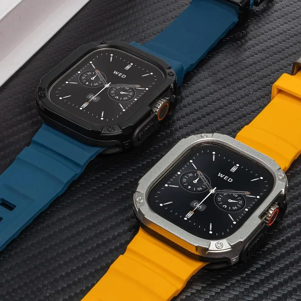 Waterproof Silicone Strap and Case for Smartwatches | Durable & Stylish