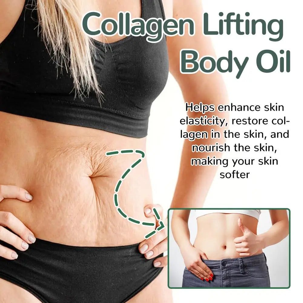 Collagen Body Essence Oil | Moisturizing & Elasticity Enhancer