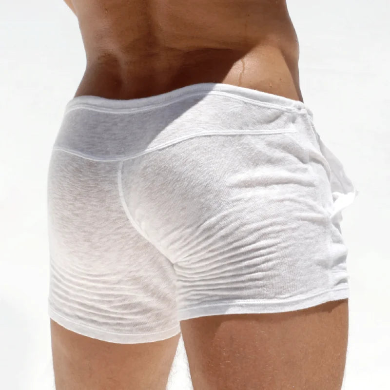 Men's Summer Bamboo Knit Lounge Shorts | Comfortable Sleepwear