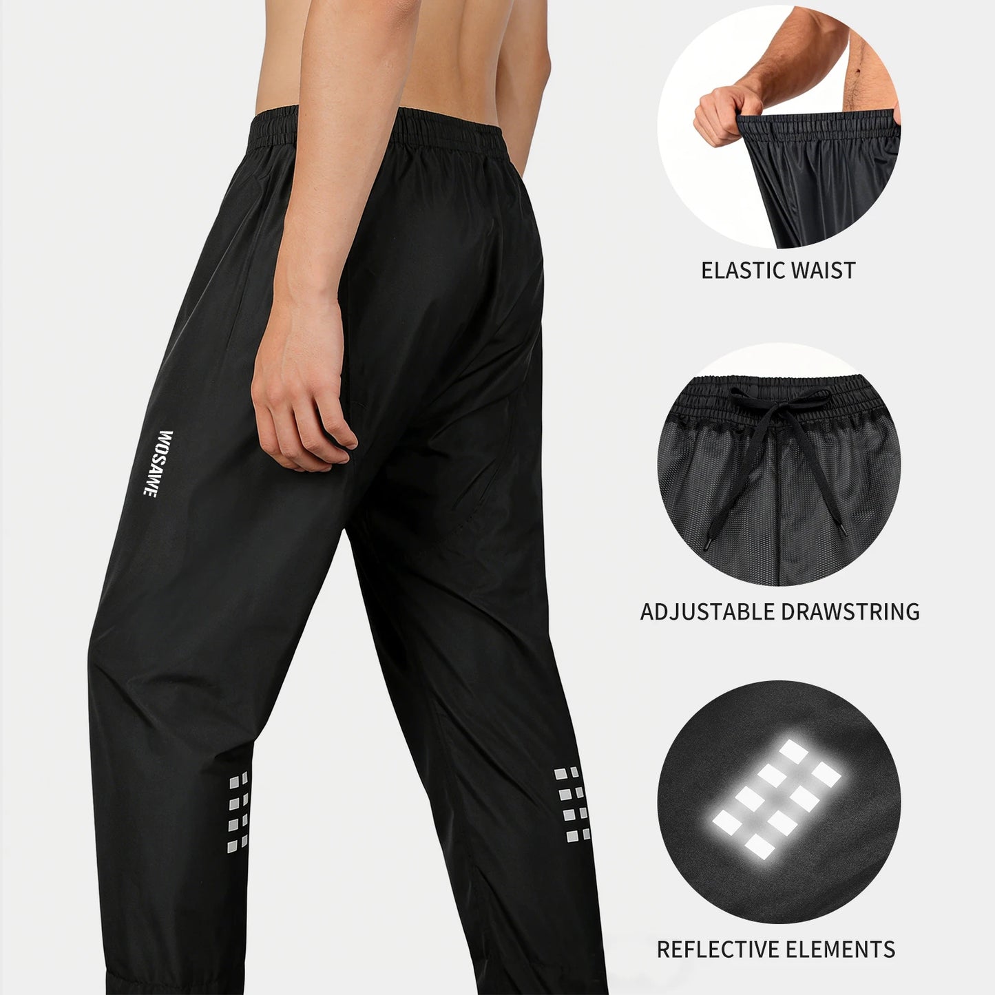 Pantalones de Exterior Impermeables Transpirables | Ideales para Senderismo y Ciclismo