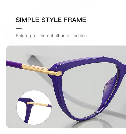 Gafas graduadas de ojo de gato para mujer | Elegantes y funcionales