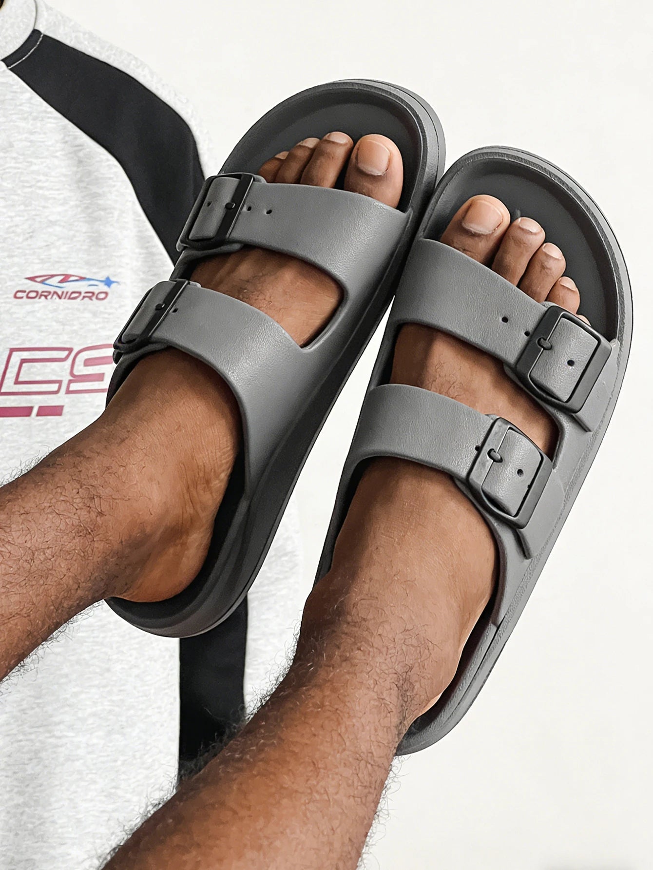 Men's Retro Casual Mule Shoes | Stylish Slip-On Beach Slippers