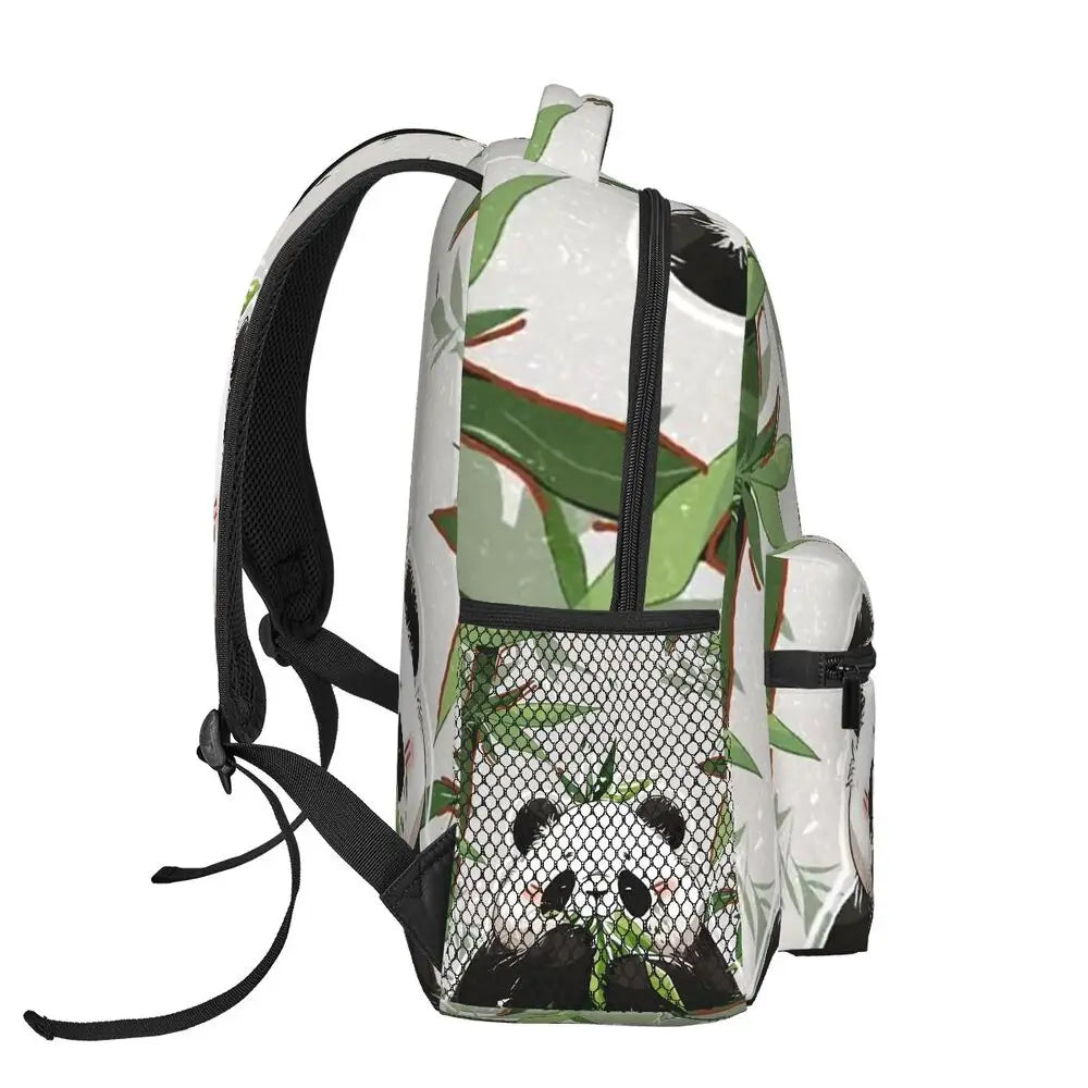 Cute Panda Backpack | Large Capacity School Daypack for All