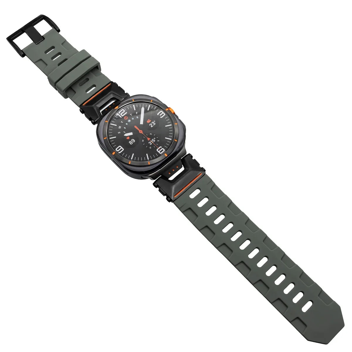 Soft Silicone Loop Strap for Galaxy Watch Ultra | Men Sport Band