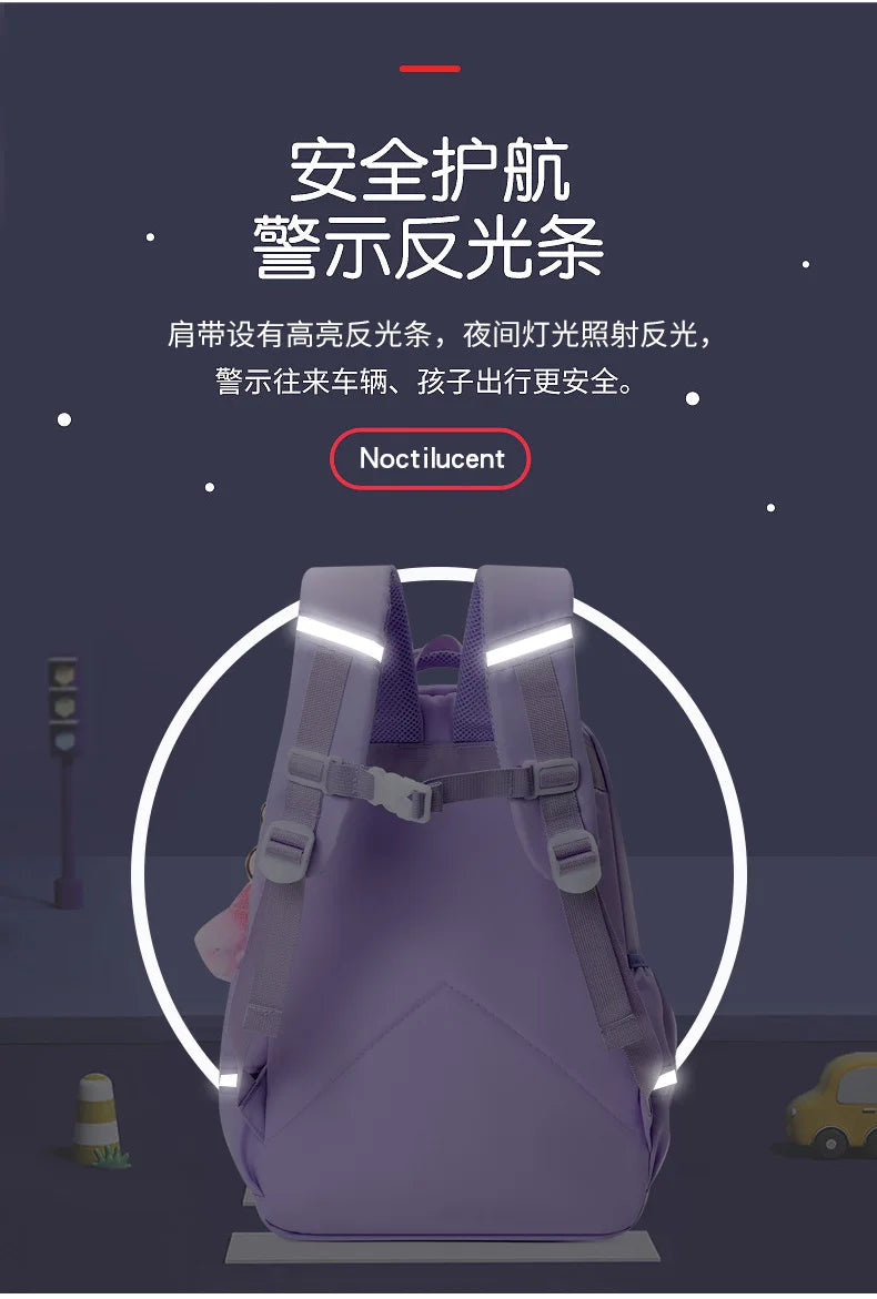 Cute Cartoon Backpack for Kids | Lightweight & Fun Schoolbag