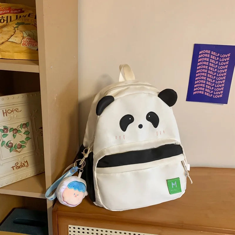 Personalized Name Backpack | Versatile Cartoon Panda Design