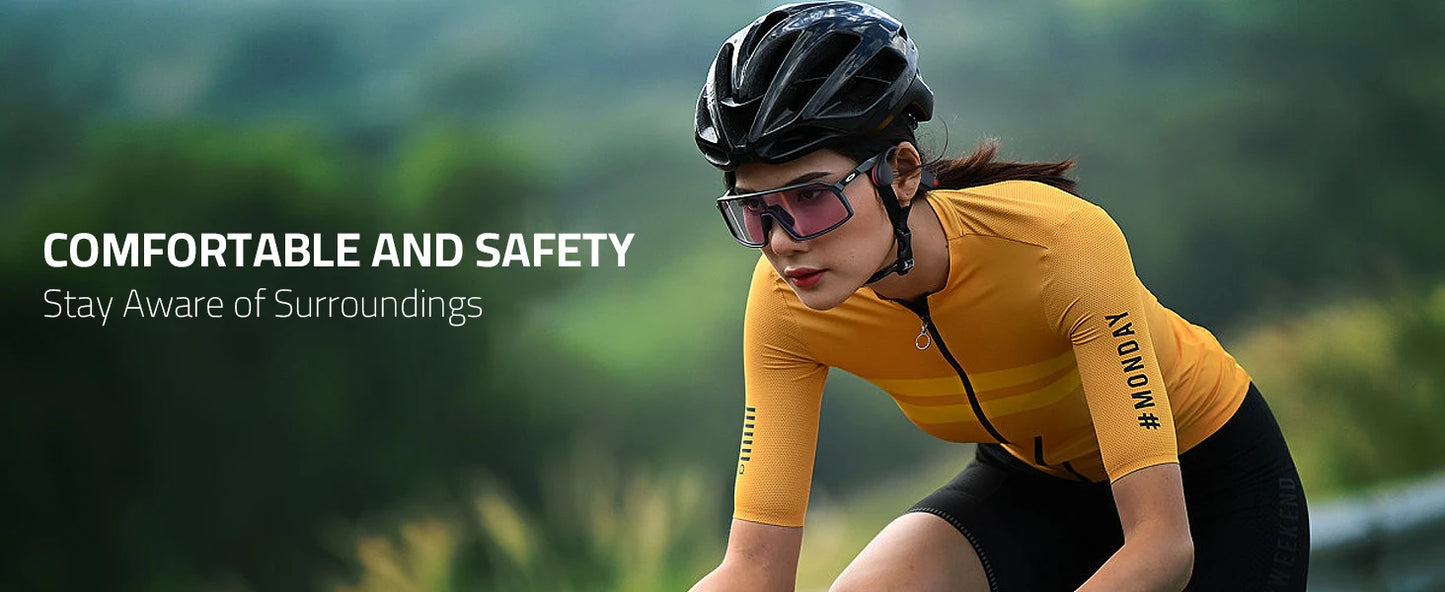 Waterproof Bone Conduction Wireless Earphones | 32GB MP3 Headset