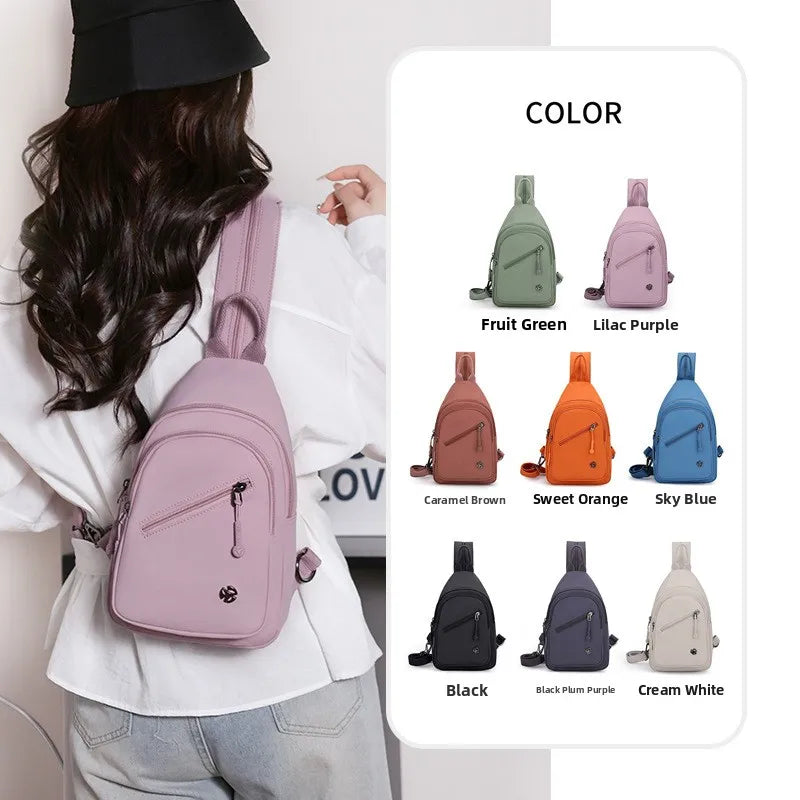 Stylish Urban Minimalist Chest Bag for Women | Multi-Functional Satchel