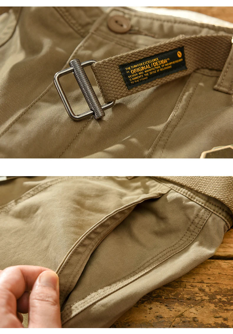 Trendy Workwear Cargo Pants for Men | Vintage Casual Style