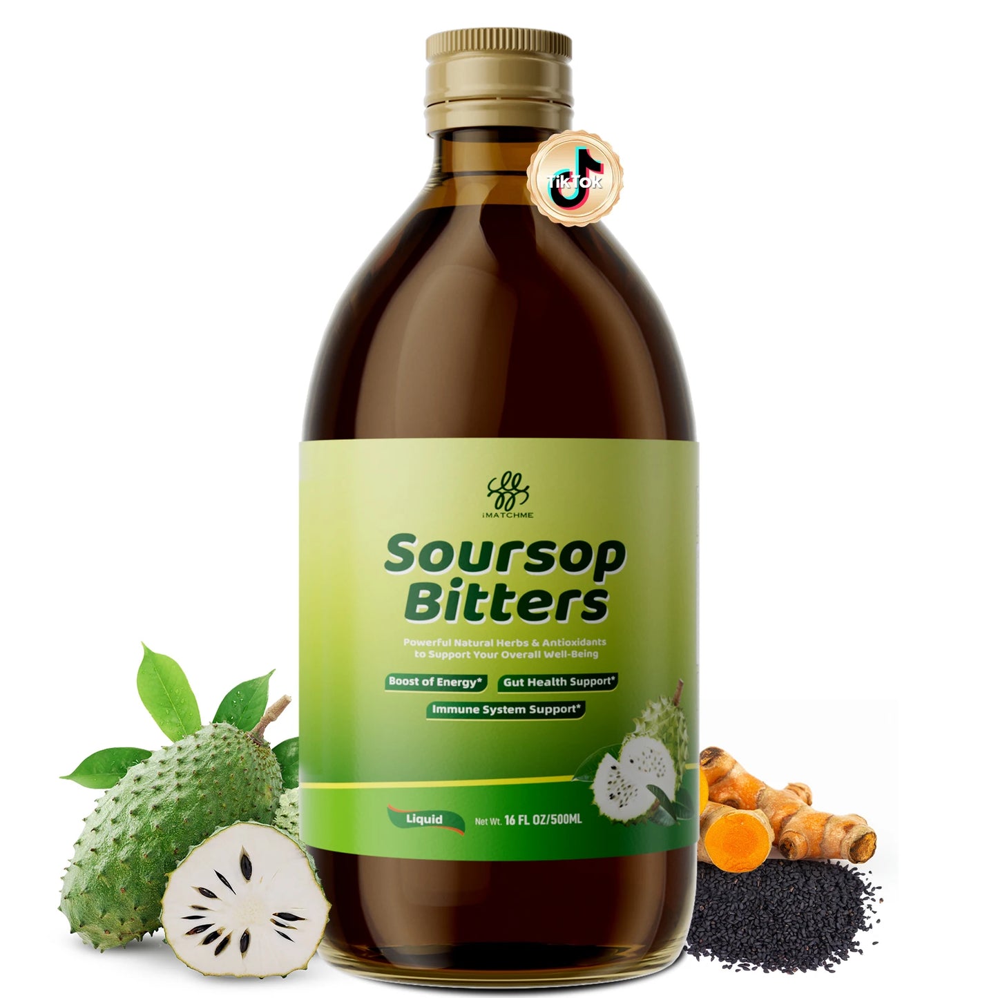 Organic Soursop Bitters - Natural Detox & Immune Boost