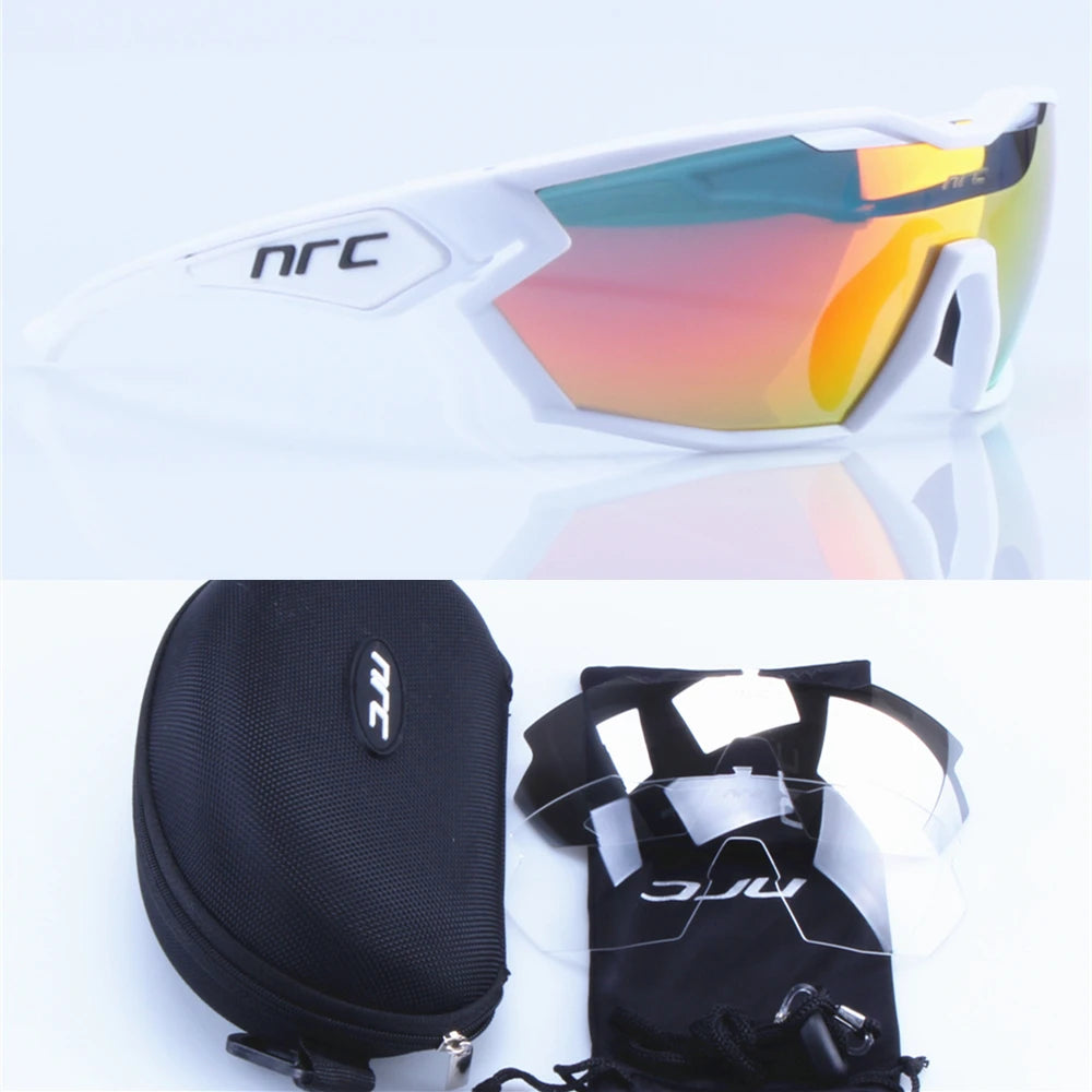 Unisex 3 Lens Cycling Glasses | Versatile Sport Sunglasses