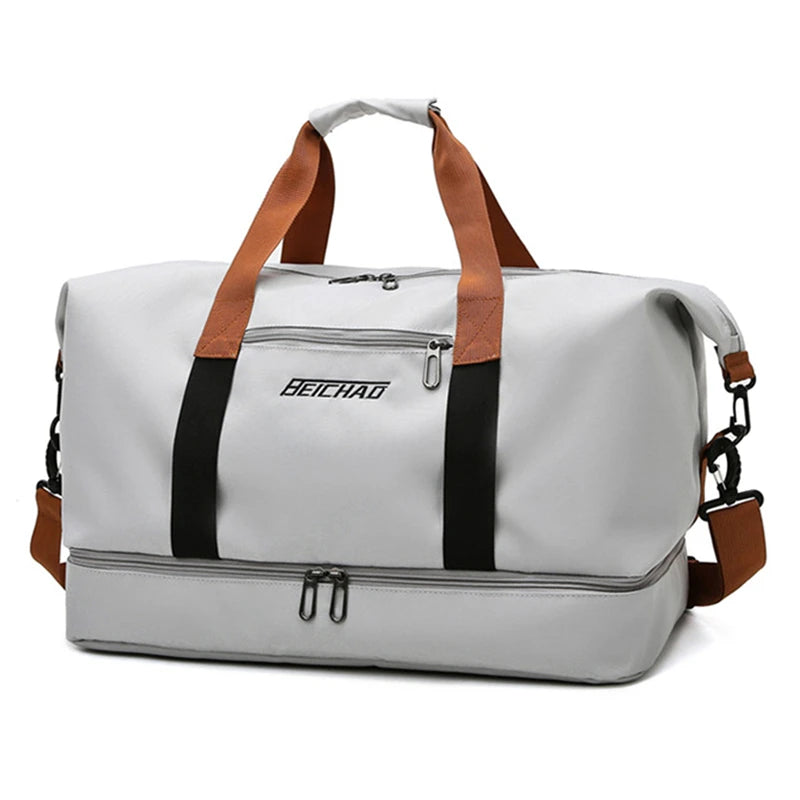 Large-Capacity Travel Bag | Waterproof Sports Fitness Luggage