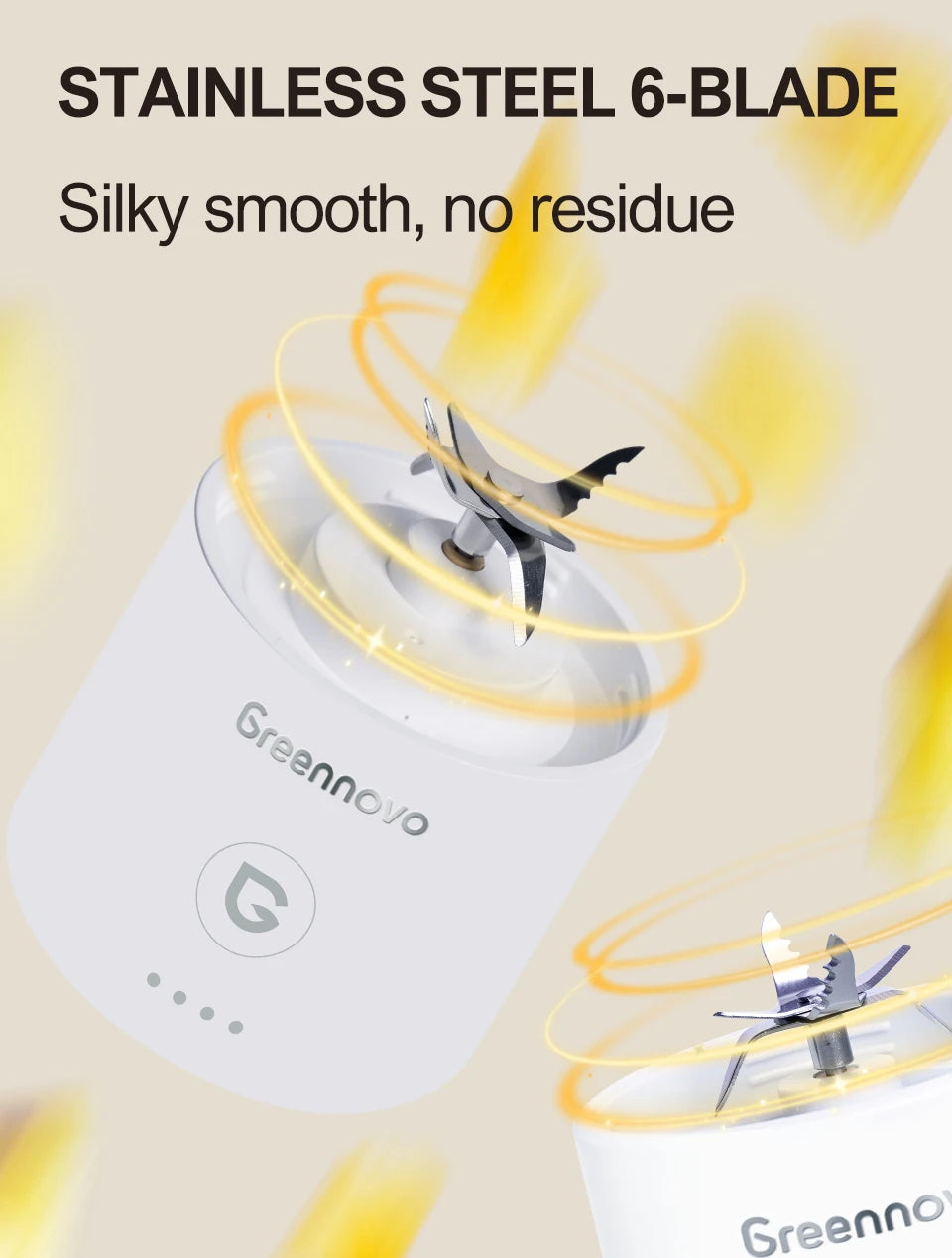 Portable Electric Blender | Multifunctional Mini Juicer for Smoothies