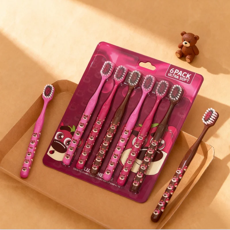 Colorful Soft Bristle Toothbrush Set for Adults | Perfect Gift Idea